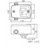 Pressostat électronique avec manomètre intégré SWITCHMATIC 2